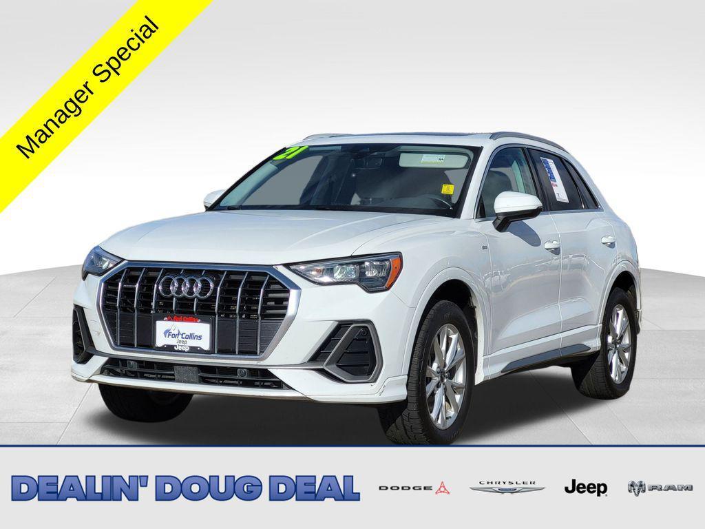 used 2021 Audi Q3 car, priced at $18,895