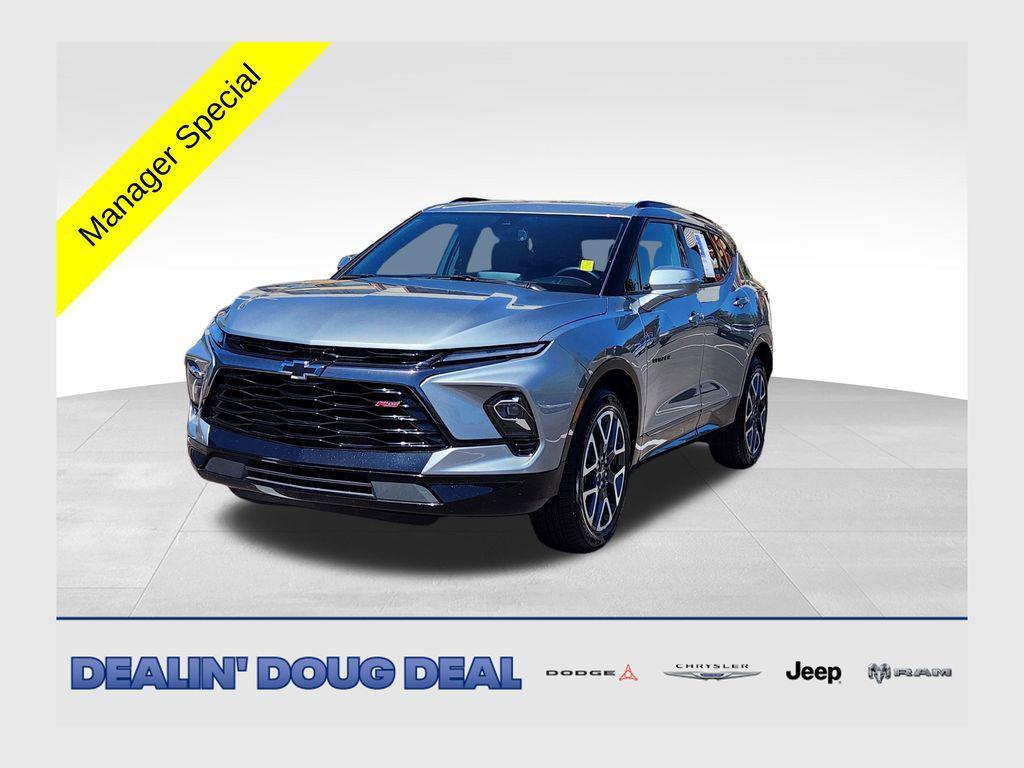 used 2025 Chevrolet Blazer car, priced at $33,655