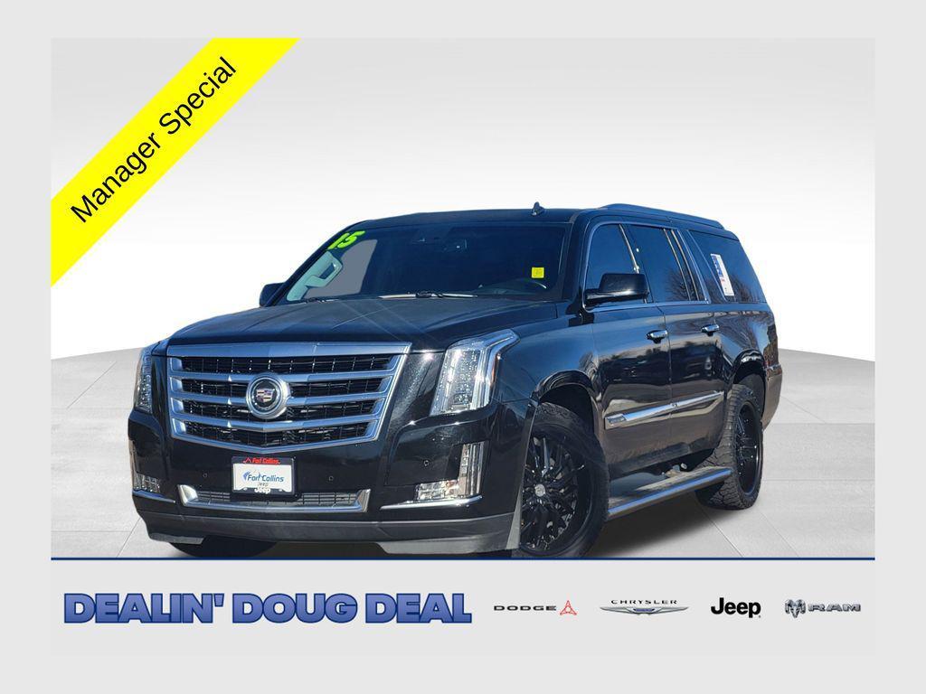 used 2015 Cadillac Escalade ESV car, priced at $15,395