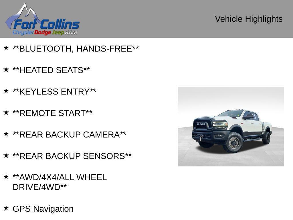 used 2019 Ram 2500 car, priced at $40,795