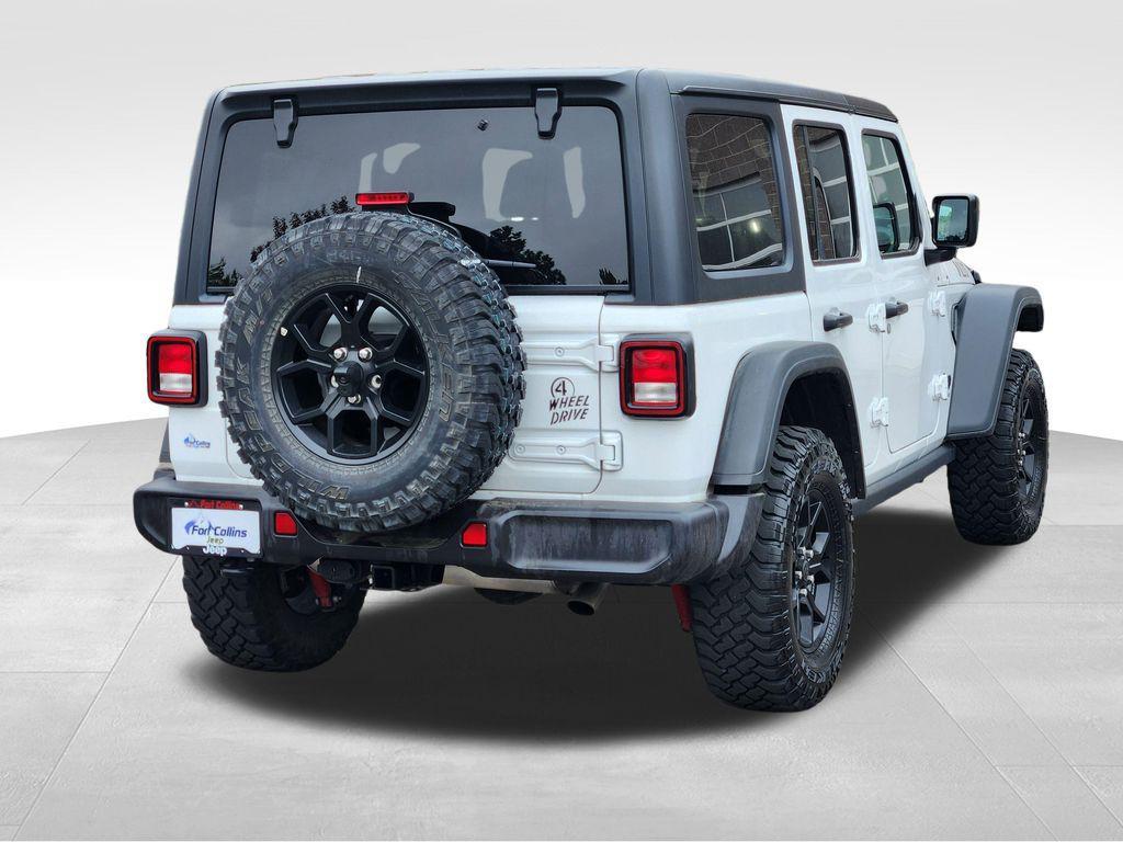 used 2025 Jeep Wrangler car, priced at $39,113