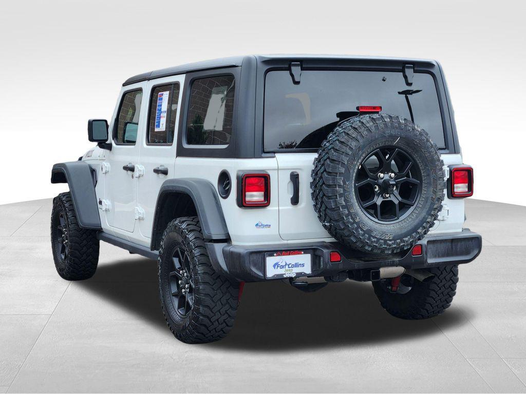 used 2025 Jeep Wrangler car, priced at $39,113
