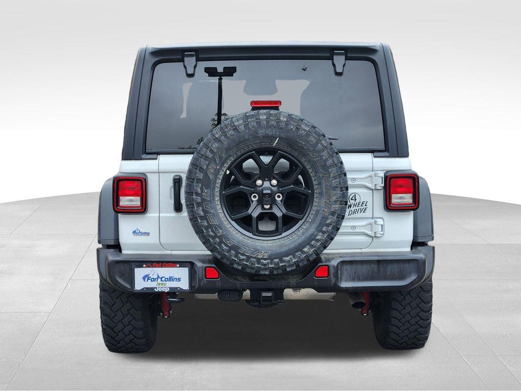 used 2025 Jeep Wrangler car, priced at $39,113
