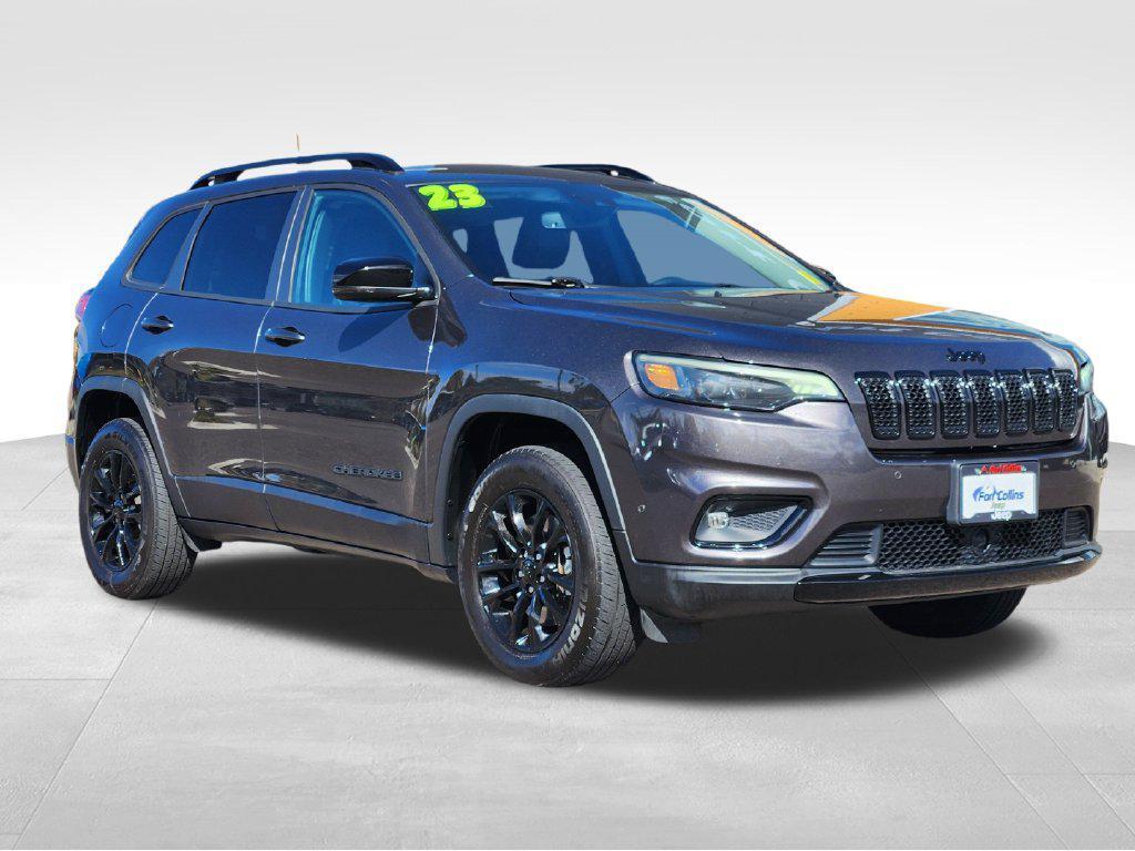 used 2023 Jeep Cherokee car, priced at $25,589