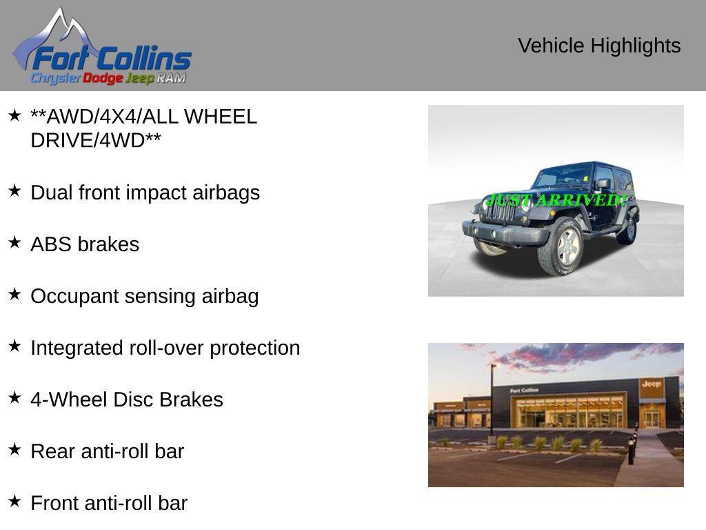 used 2007 Jeep Wrangler car, priced at $12,895