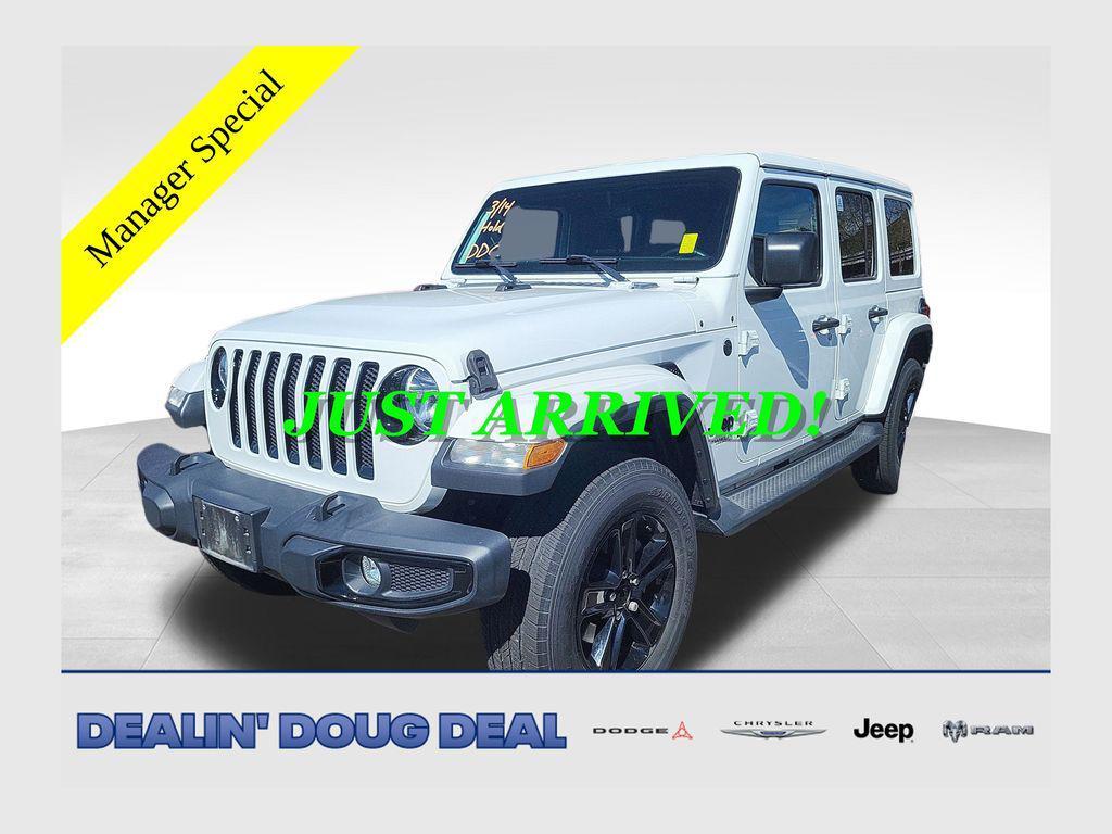 used 2020 Jeep Wrangler Unlimited car, priced at $29,846