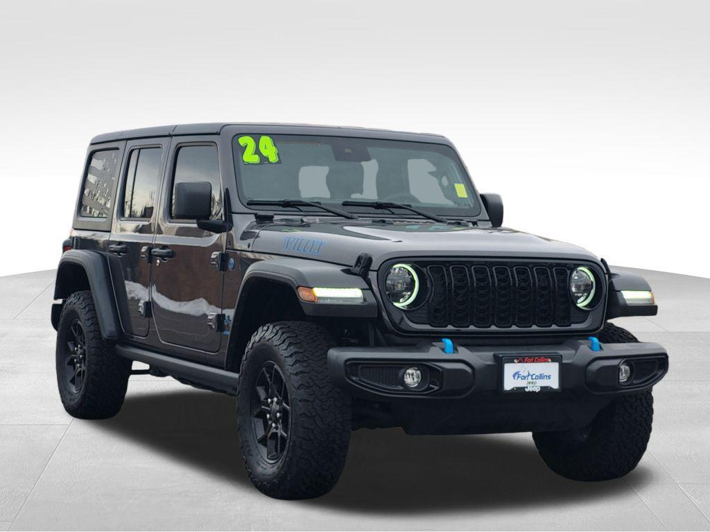 used 2024 Jeep Wrangler 4xe car, priced at $31,329