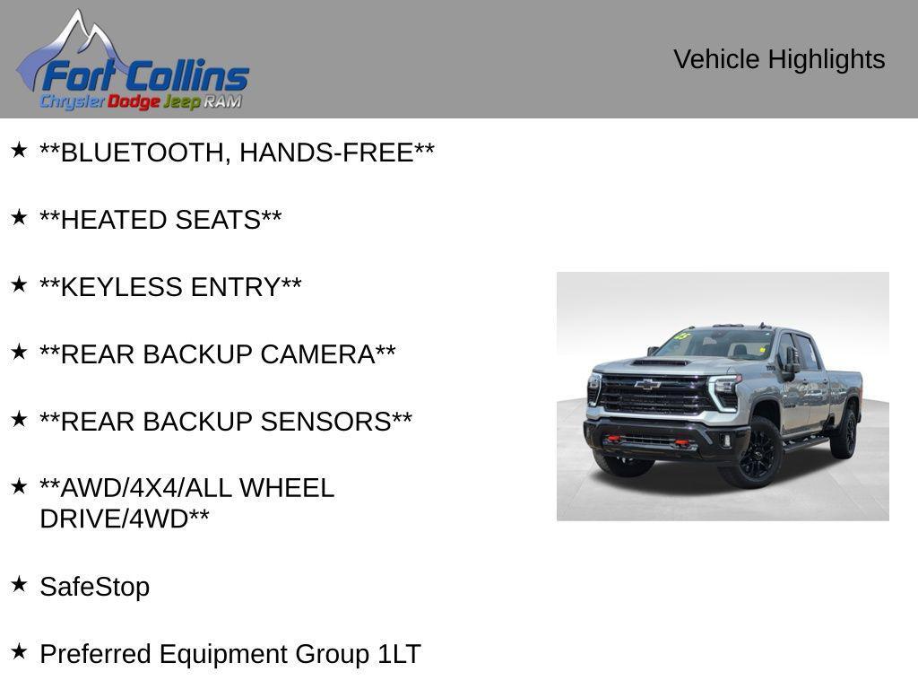 used 2025 Chevrolet Silverado 3500 car, priced at $59,862
