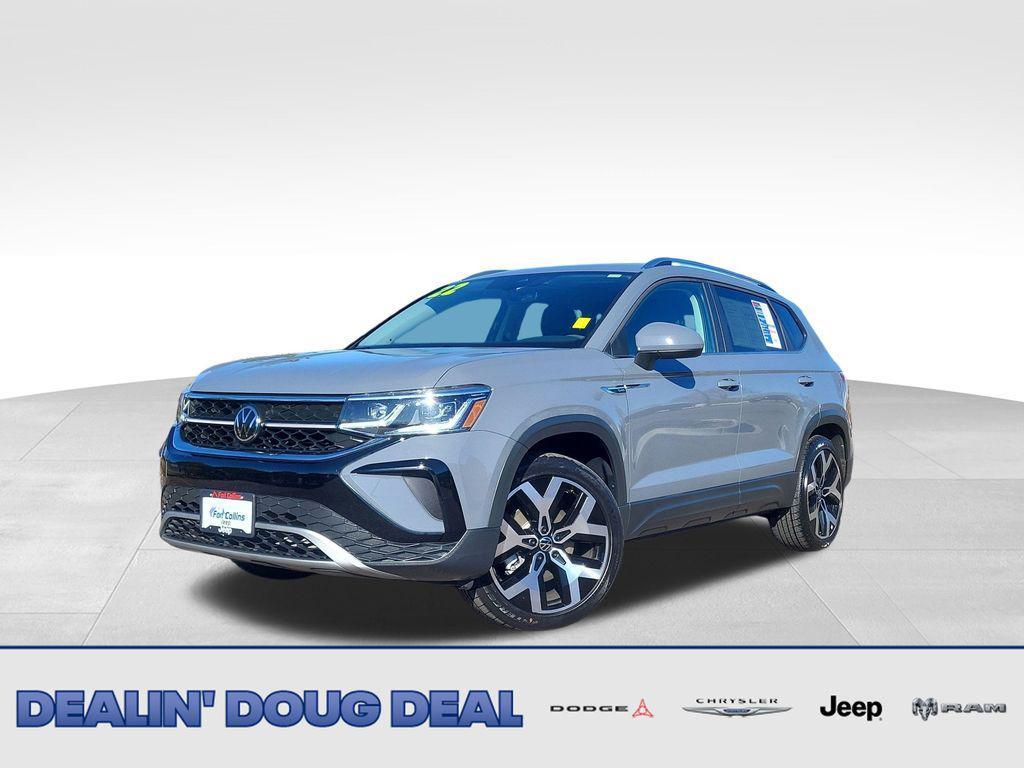 used 2022 Volkswagen Taos car, priced at $23,695