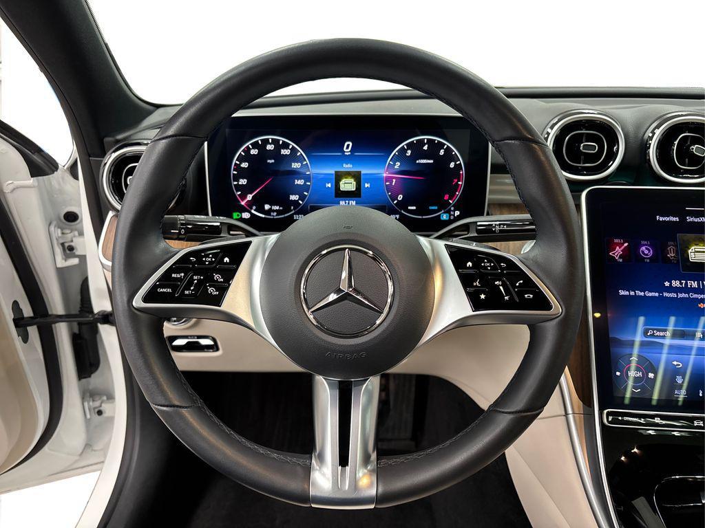 used 2023 Mercedes-Benz C-Class car, priced at $39,850