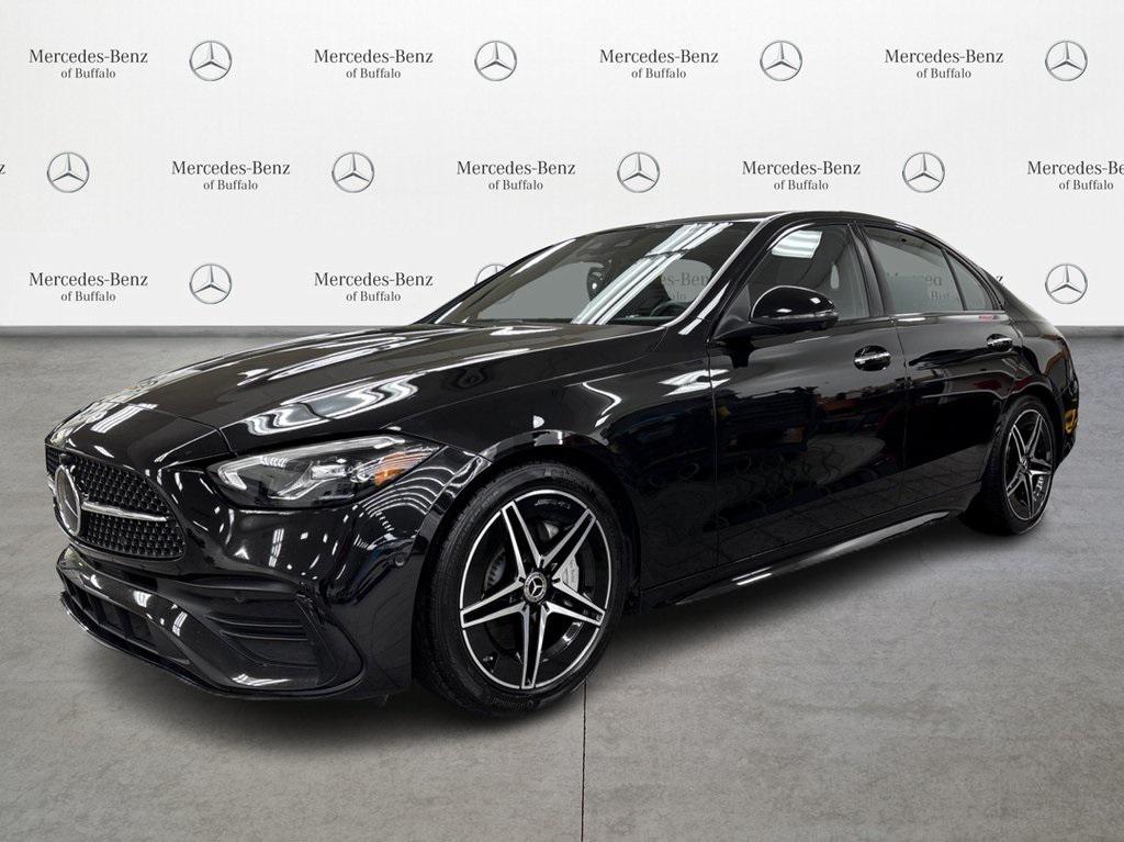 used 2022 Mercedes-Benz C-Class car, priced at $34,850