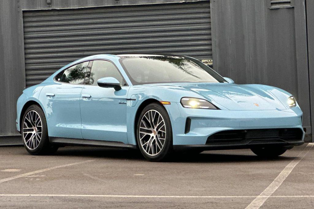 new 2026 Porsche Taycan car, priced at $120,660