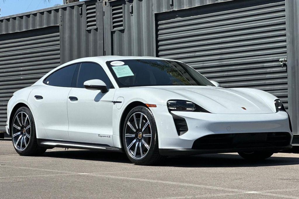 used 2022 Porsche Taycan car, priced at $65,994