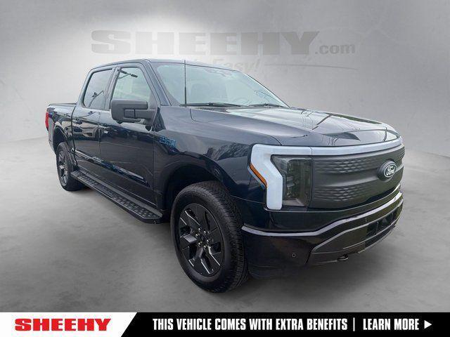 used 2024 Ford F-150 Lightning car, priced at $51,995