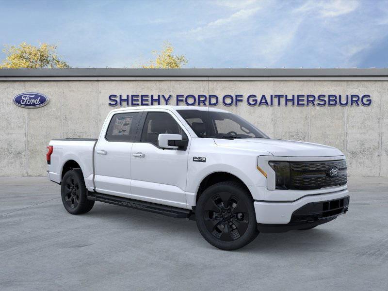 new 2025 Ford F-150 Lightning car, priced at $76,960