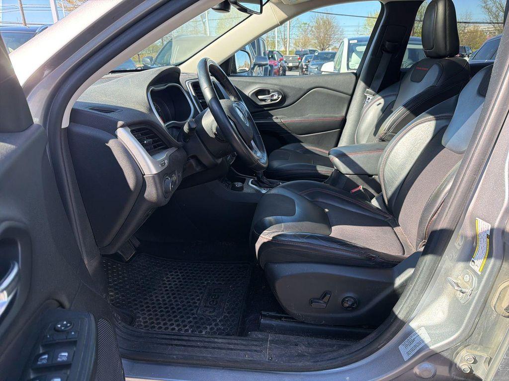 used 2017 Jeep Cherokee car, priced at $14,000