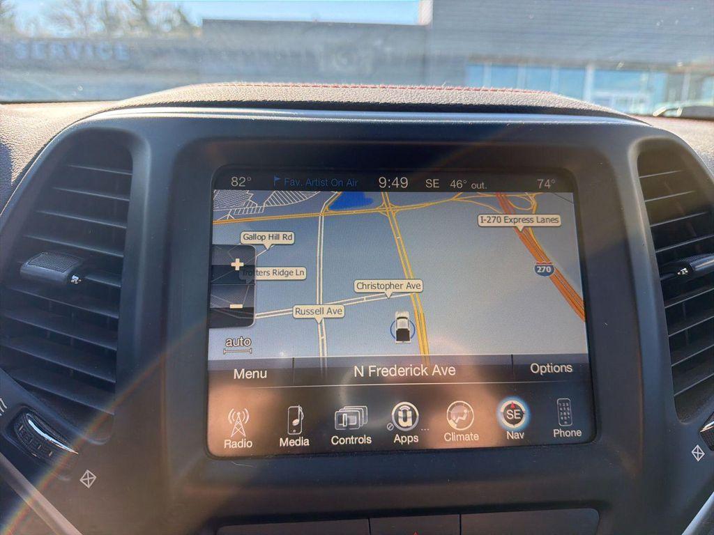 used 2017 Jeep Cherokee car, priced at $14,000