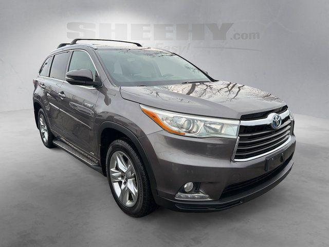 used 2016 Toyota Highlander Hybrid car, priced at $16,758