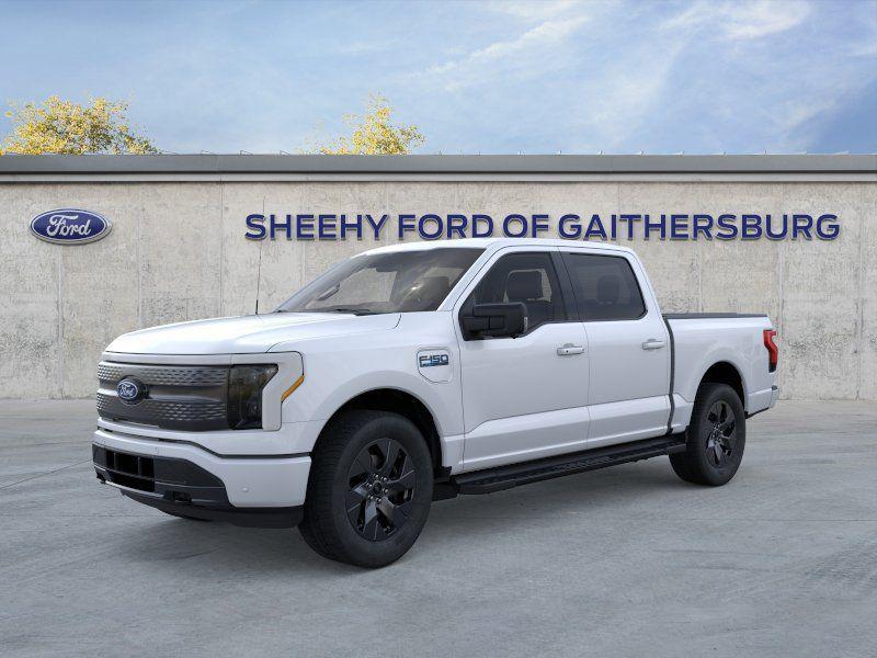 new 2025 Ford F-150 Lightning car, priced at $58,222