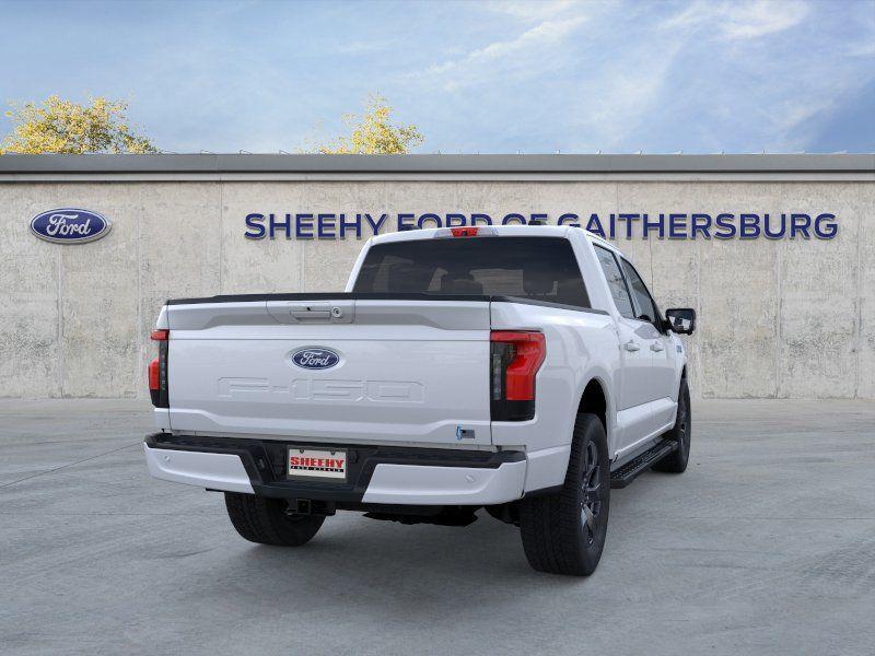 new 2025 Ford F-150 Lightning car, priced at $58,222
