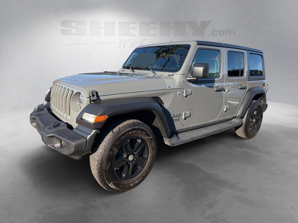 used 2021 Jeep Wrangler Unlimited car, priced at $21,955