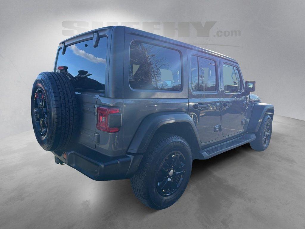 used 2021 Jeep Wrangler Unlimited car, priced at $21,955