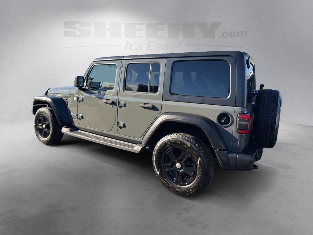 used 2021 Jeep Wrangler Unlimited car, priced at $21,955