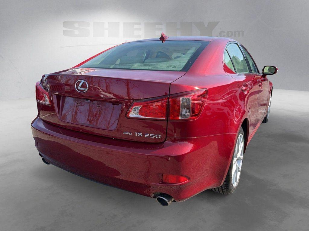 used 2012 Lexus IS 250 car, priced at $10,500