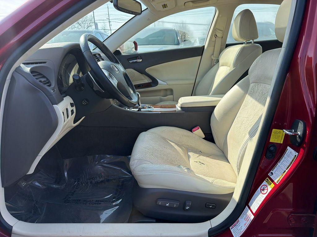 used 2012 Lexus IS 250 car, priced at $10,500