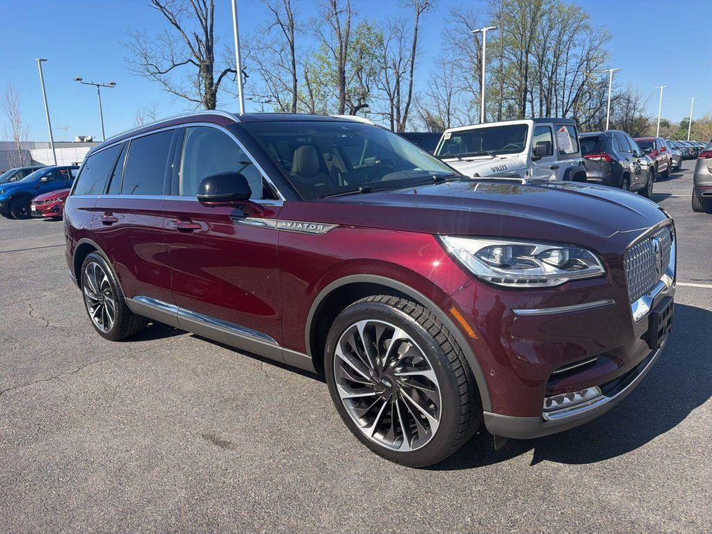 used 2021 Lincoln Aviator car, priced at $29,222