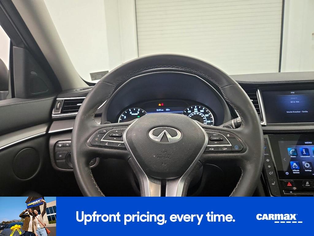 used 2022 INFINITI QX50 car, priced at $26,998