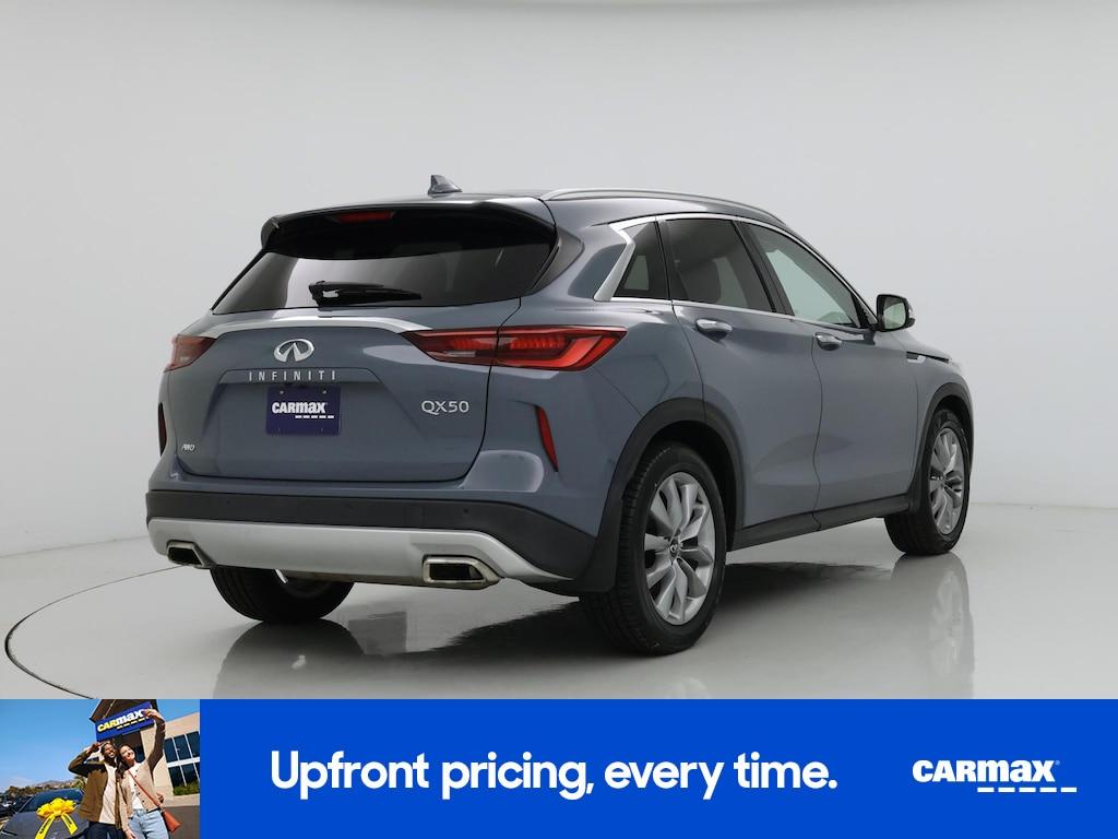 used 2022 INFINITI QX50 car, priced at $26,998