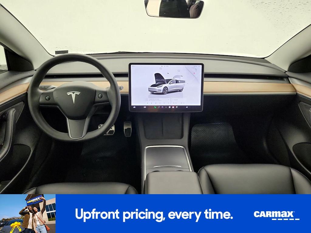 used 2023 Tesla Model 3 car, priced at $33,998