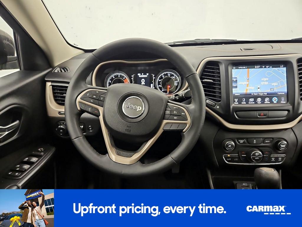 used 2017 Jeep Cherokee car, priced at $18,998