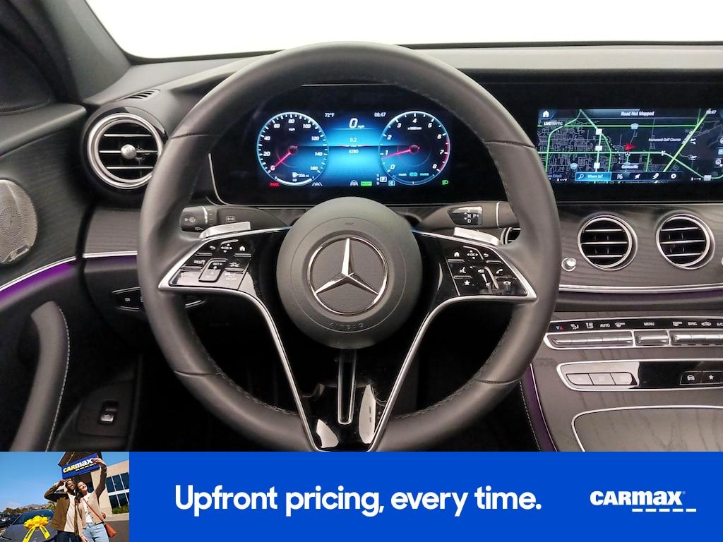 used 2022 Mercedes-Benz E-Class car, priced at $50,998