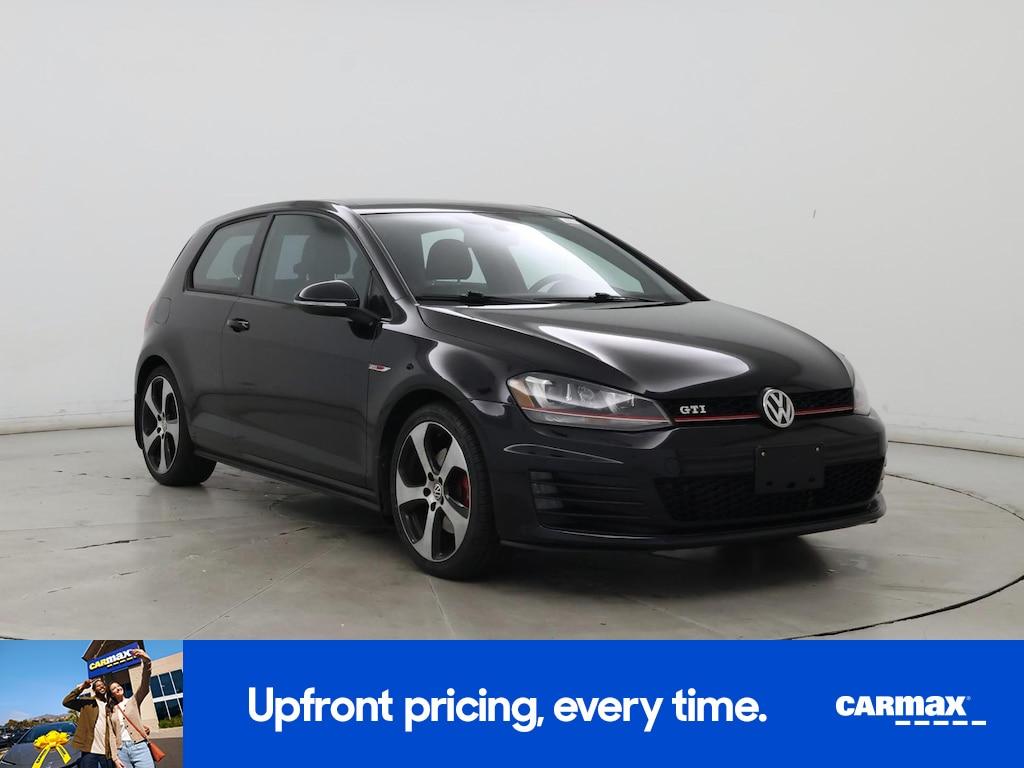 used 2015 Volkswagen Golf GTI car, priced at $18,998