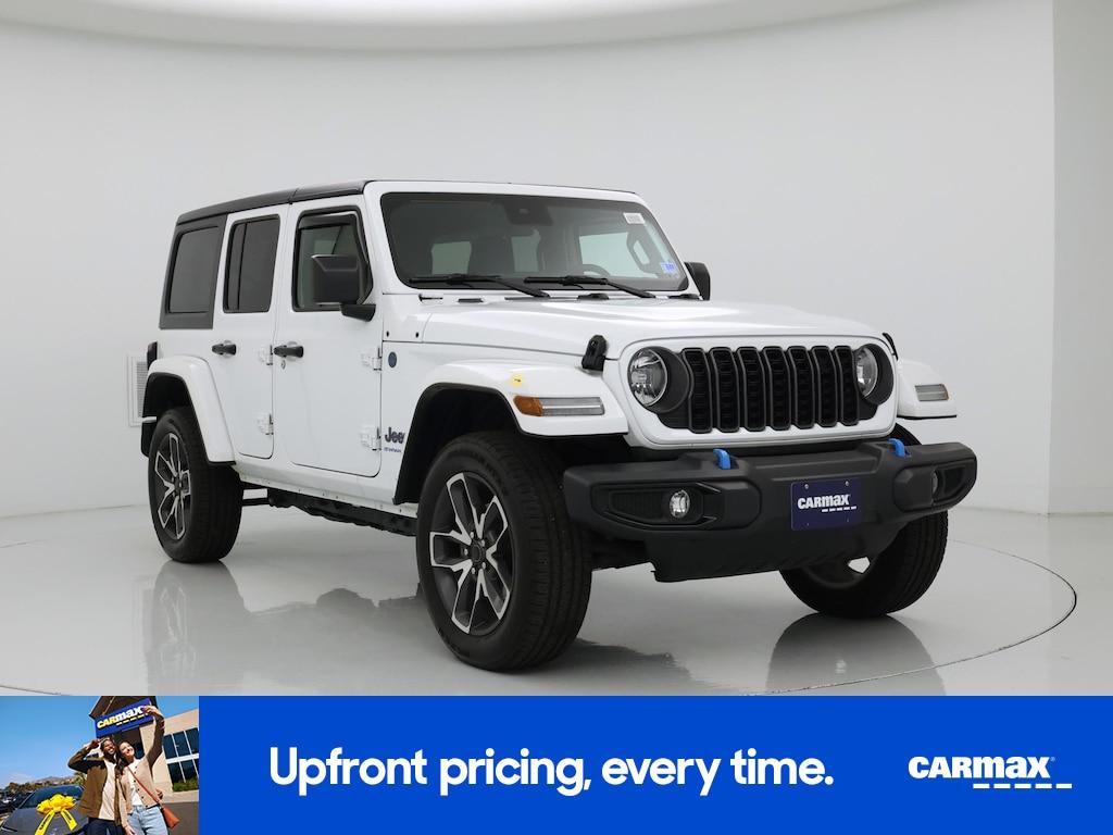used 2024 Jeep Wrangler 4xe car, priced at $29,998