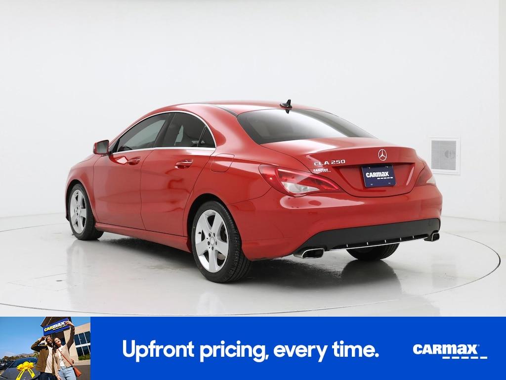 used 2015 Mercedes-Benz CLA-Class car, priced at $17,998