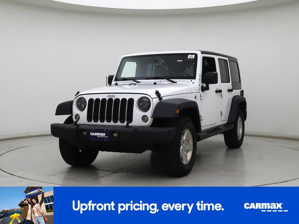 used 2018 Jeep Wrangler car, priced at $18,998