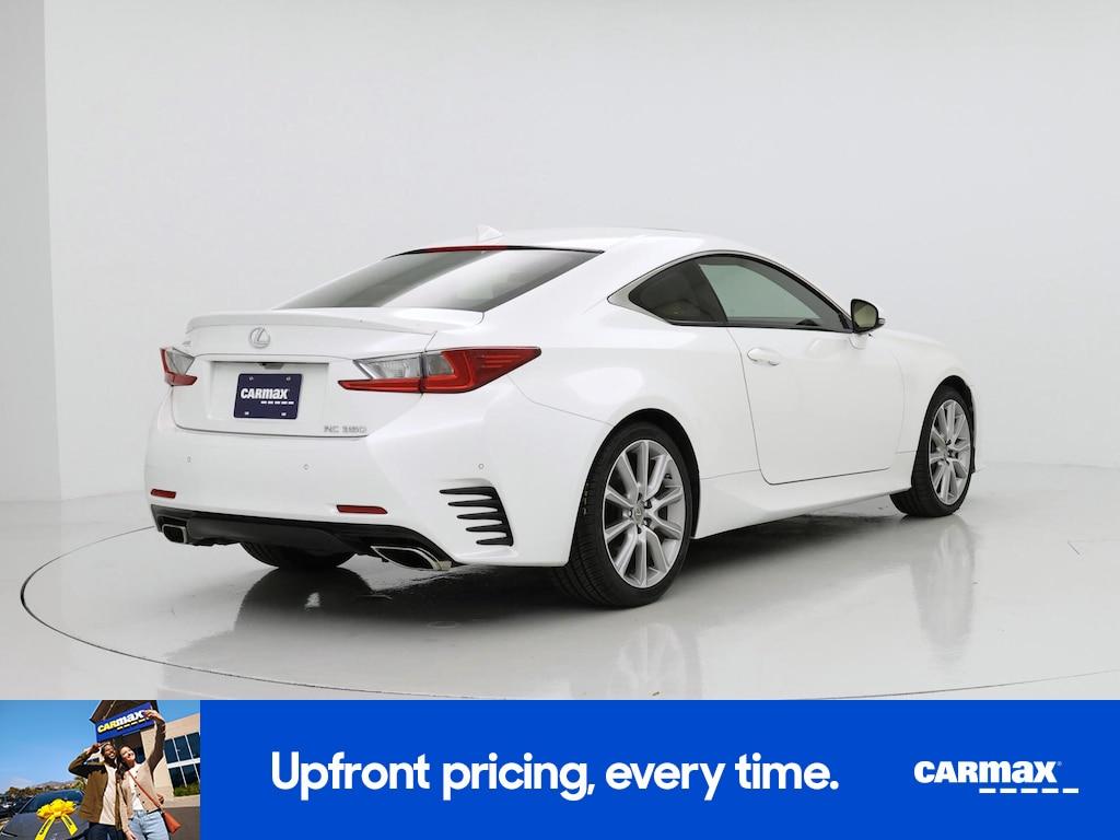 used 2015 Lexus RC 350 car, priced at $22,998