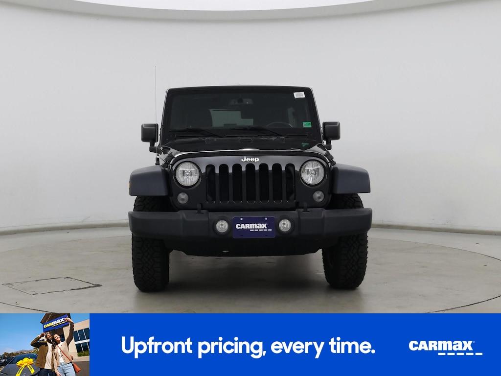 used 2015 Jeep Wrangler car, priced at $20,998