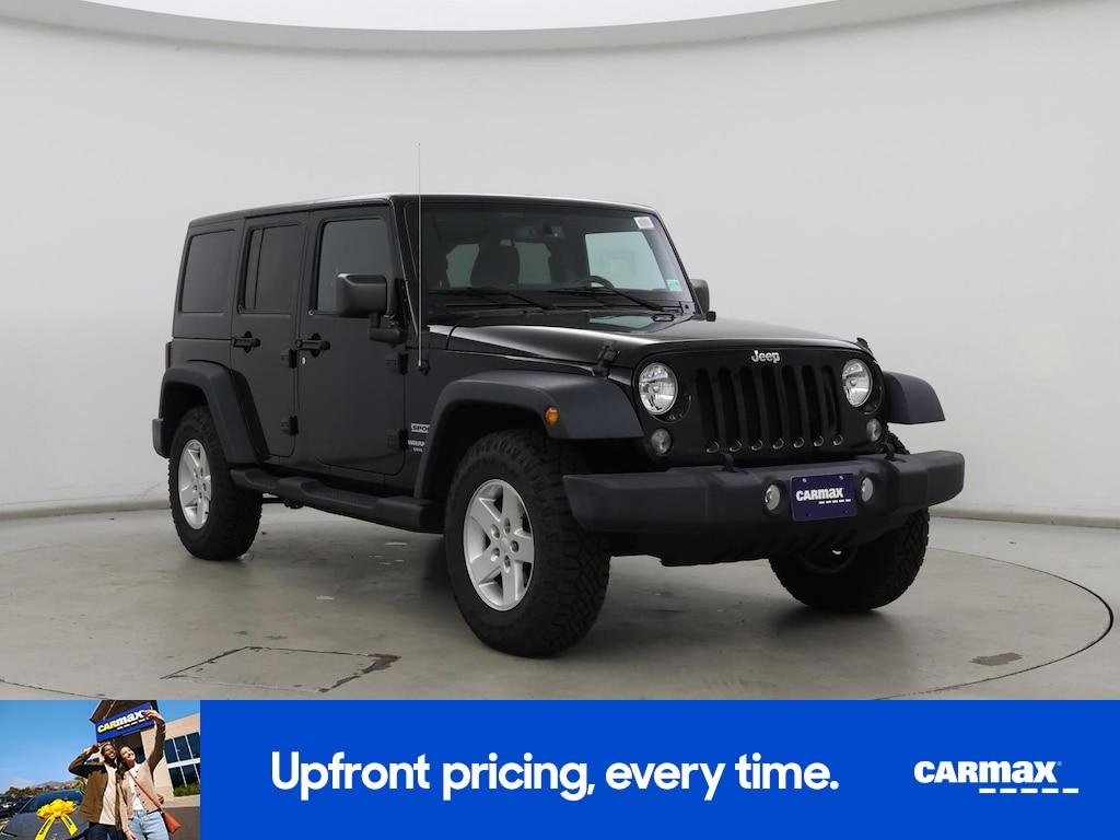used 2015 Jeep Wrangler car, priced at $20,998
