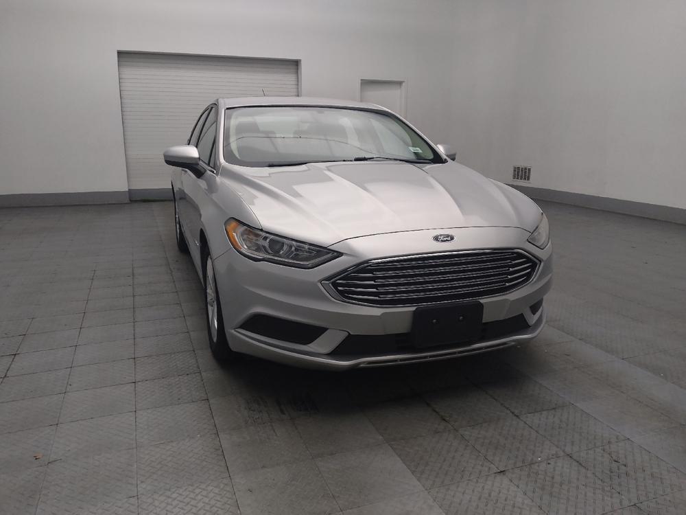 used 2018 Ford Fusion Hybrid car, priced at $19,195