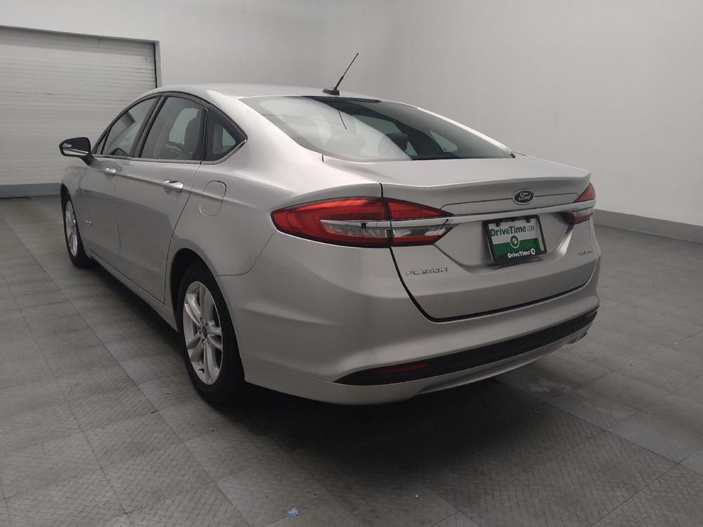 used 2018 Ford Fusion Hybrid car, priced at $19,195