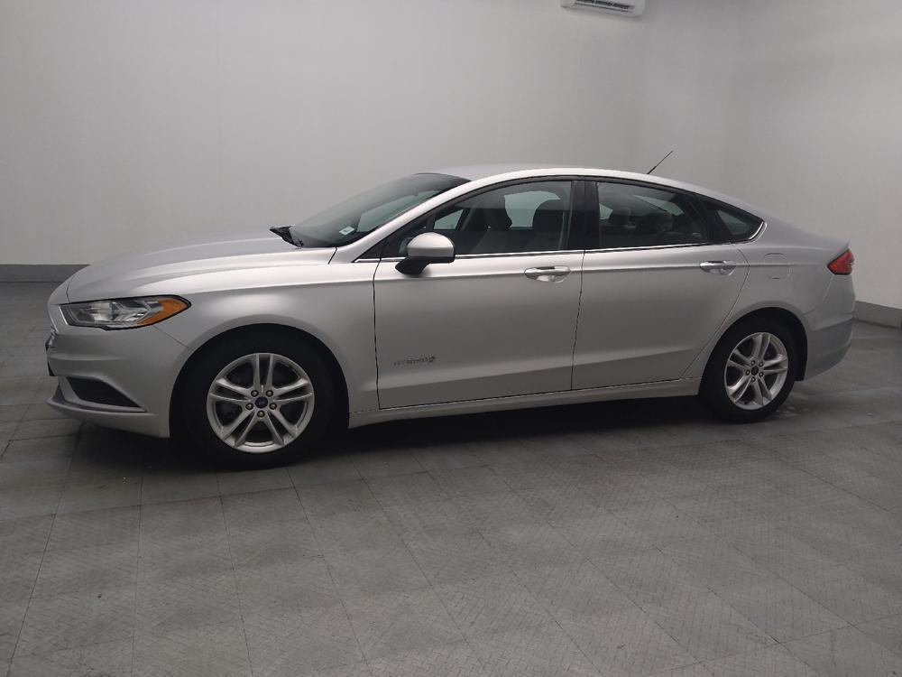 used 2018 Ford Fusion Hybrid car, priced at $19,195