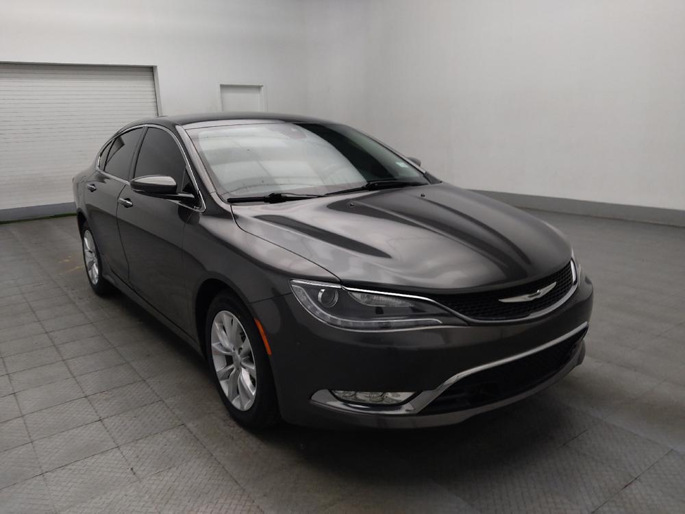 used 2015 Chrysler 200 car, priced at $16,095