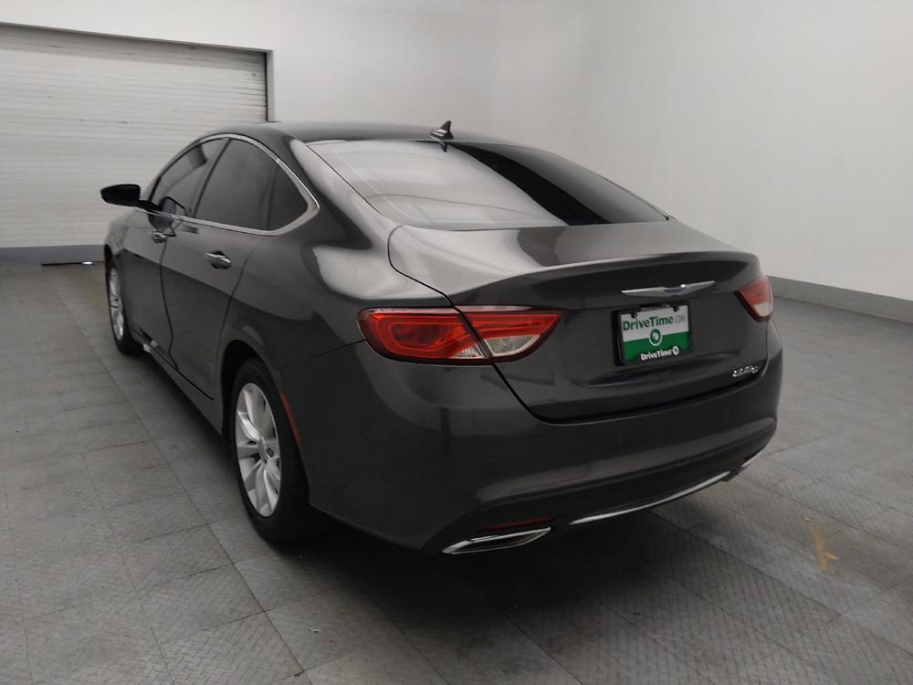used 2015 Chrysler 200 car, priced at $16,095