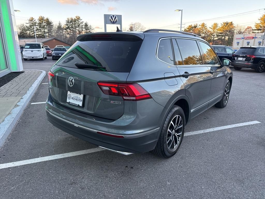 used 2021 Volkswagen Tiguan car, priced at $20,111
