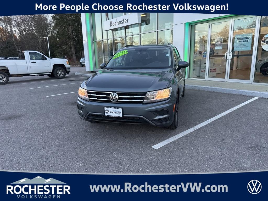 used 2021 Volkswagen Tiguan car, priced at $20,111