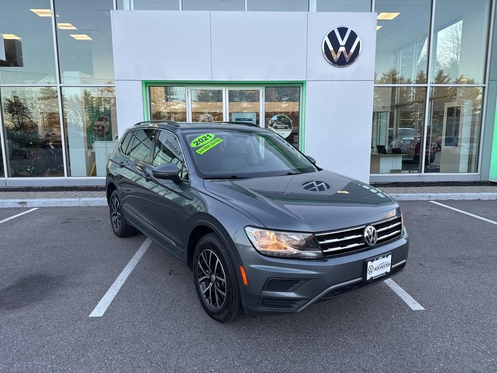 used 2021 Volkswagen Tiguan car, priced at $20,111